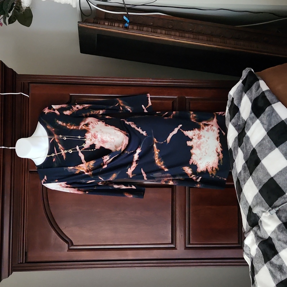 SIMPLY VERA Dress, Navy size S